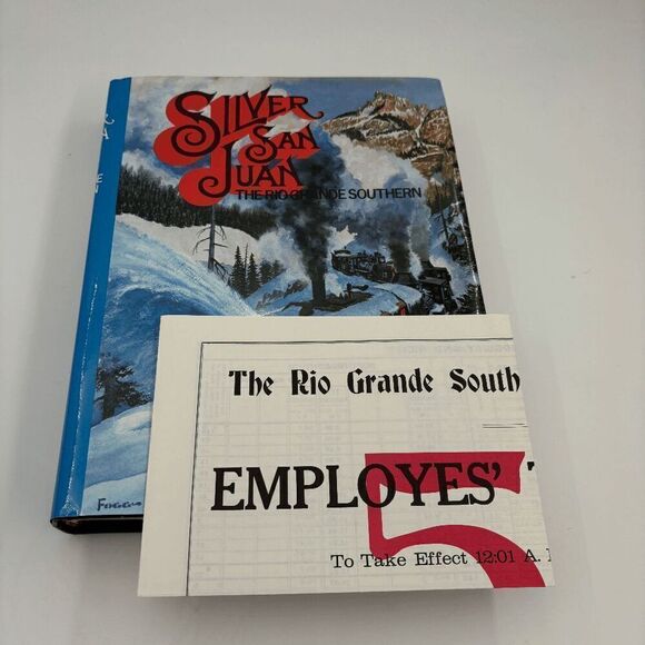 Silver San Juan, The Rio Grande Southern by Mallory Hope Ferrell Hardback 1st Ed - Picture 1 of 11